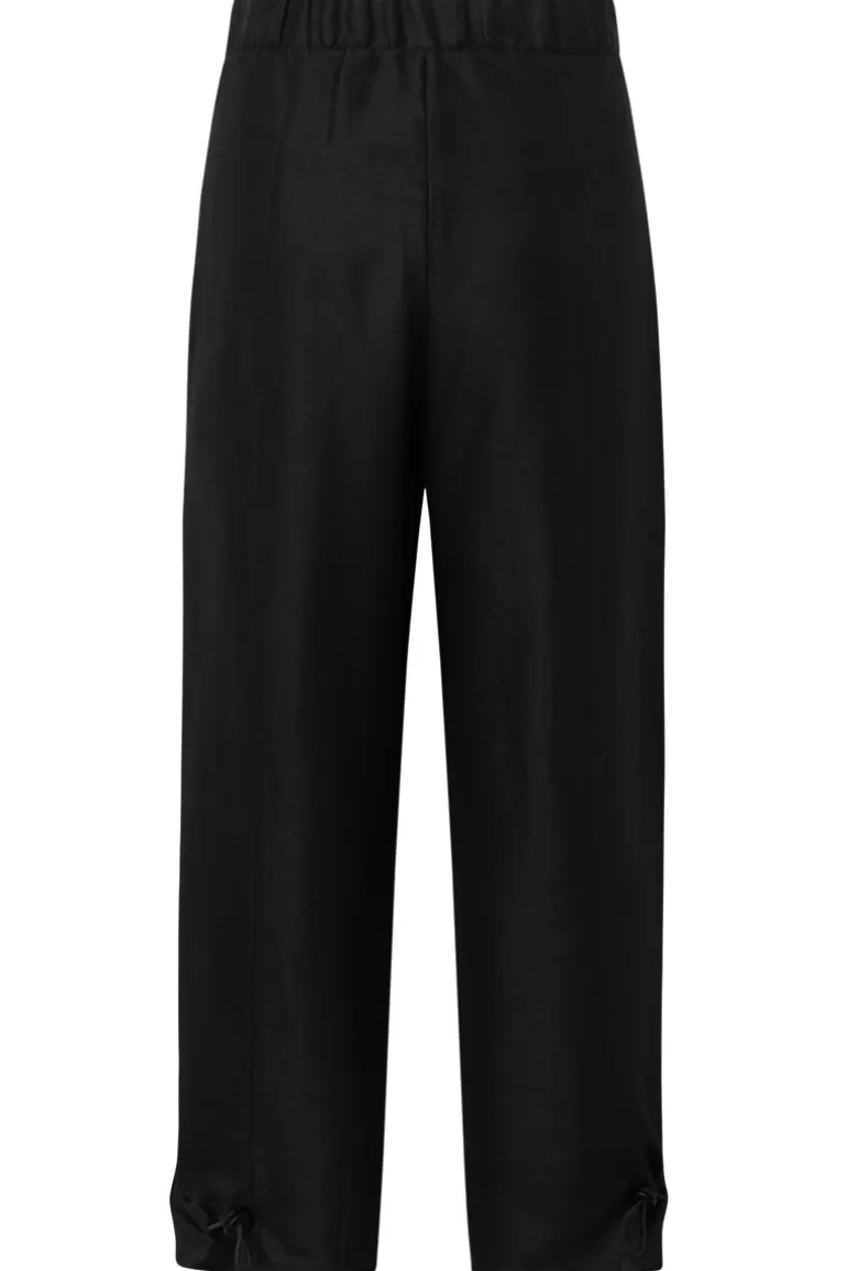 Elsewhere Fashion Albertinia Trousers-Black Clearance