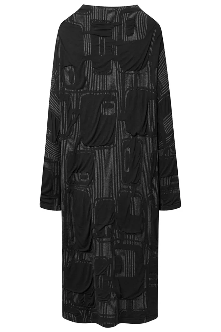 Elsewhere Fashion Alterosa Dress-Black Hot