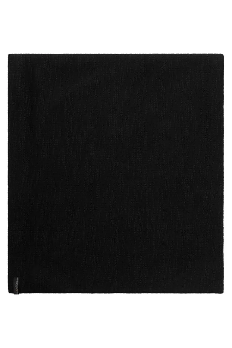 Elsewhere Fashion Baia Twill Scarf-Black Shop