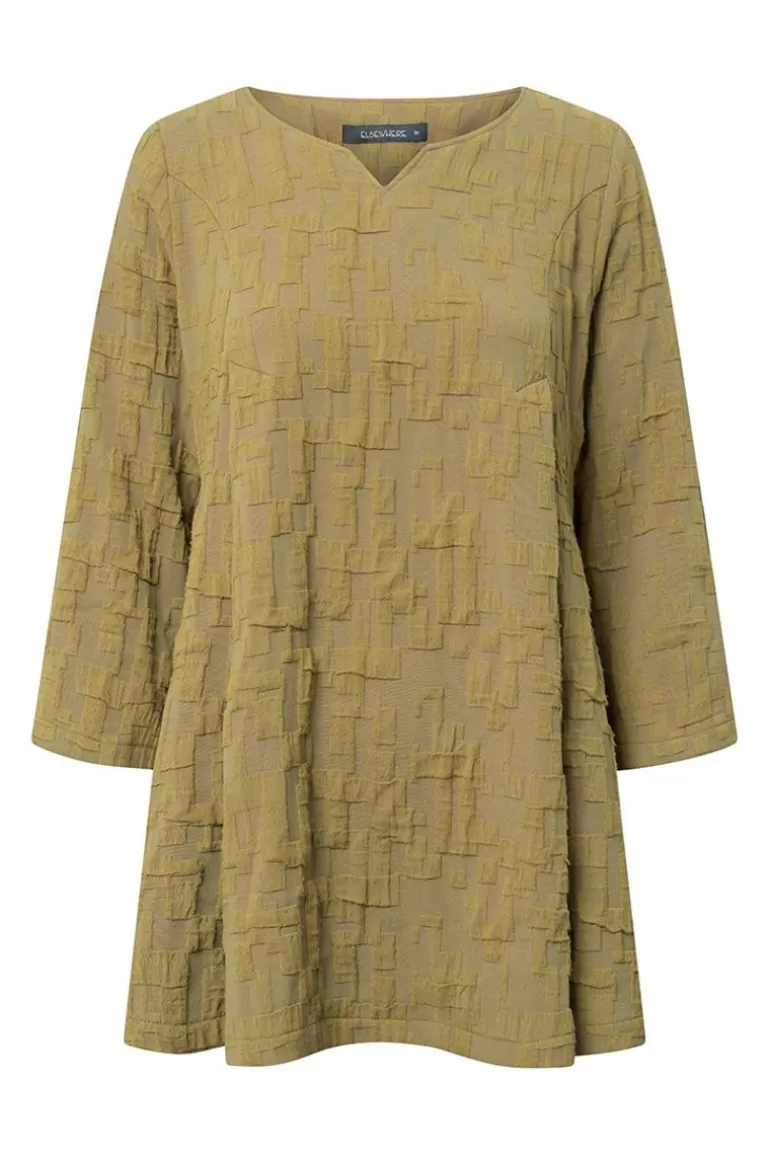 Elsewhere Fashion Barra Top-Gold Mustard Sale