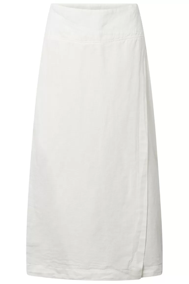 Elsewhere Fashion Benoni Skirt-Off-White Best