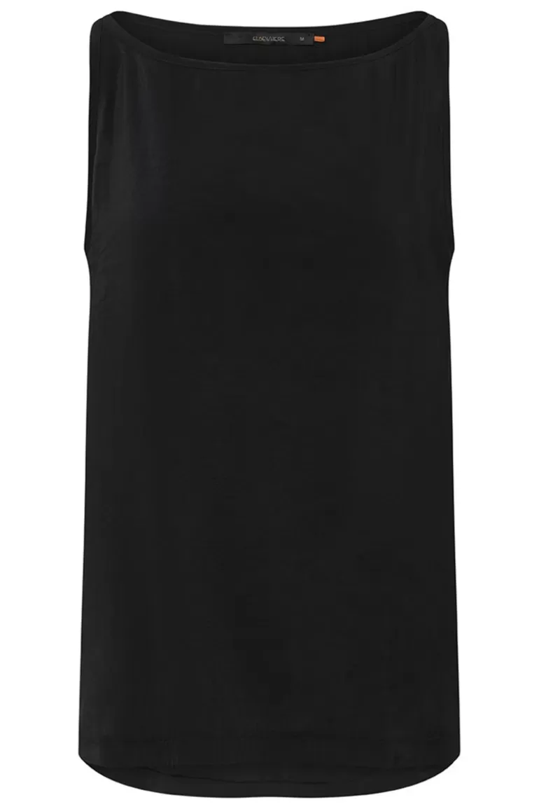 Elsewhere Fashion Carolina Top-Black Clearance