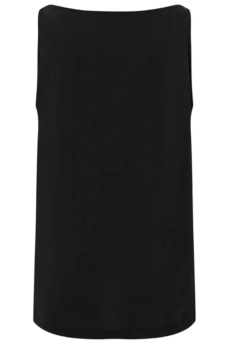 Elsewhere Fashion Carolina Top-Black Clearance