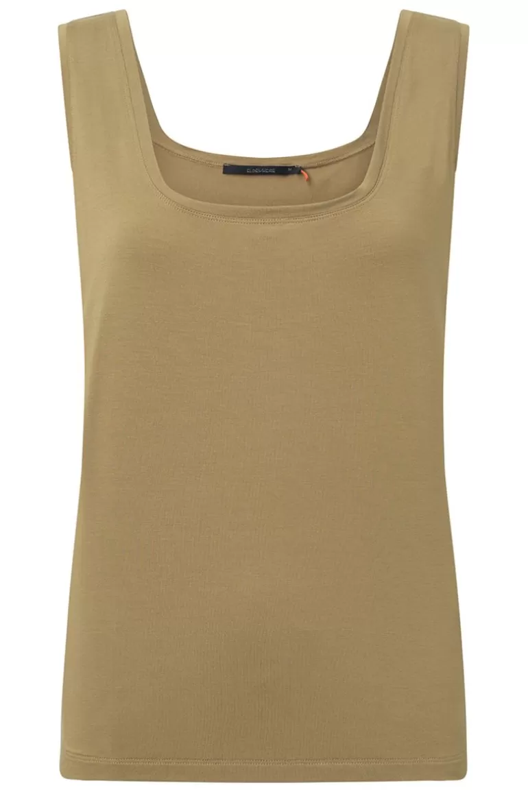 Elsewhere Fashion Elim Jersey Top-Golden Hot