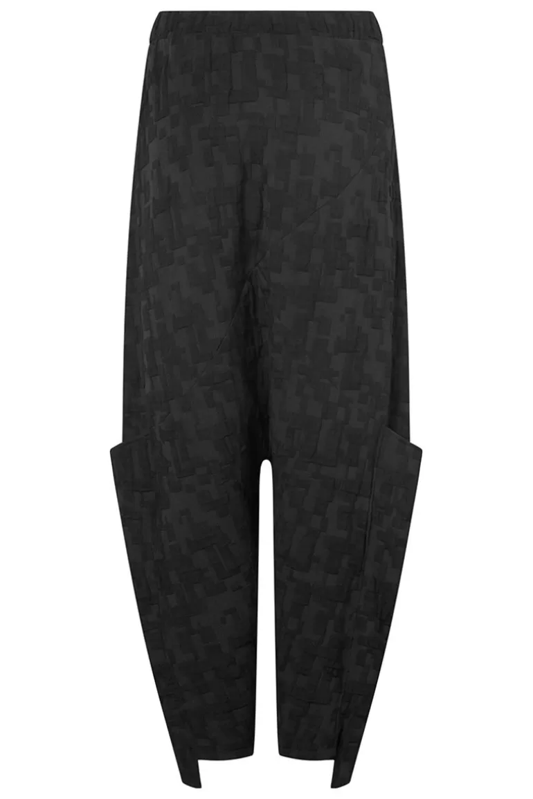 Elsewhere Fashion Fortuna Trousers-Black Fashion