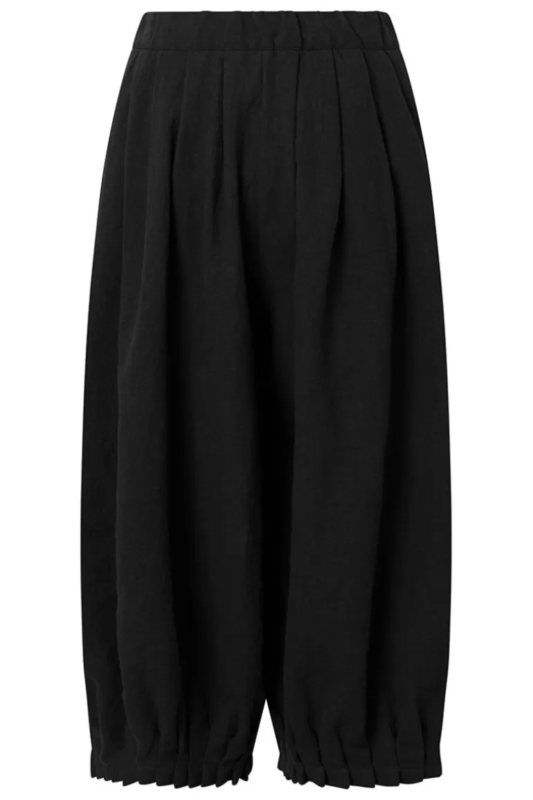 Elsewhere Fashion Hamina Linen Trousers-Black Cheap