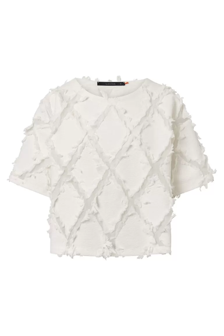 Elsewhere Fashion Hankey Top-Off-White Best Sale