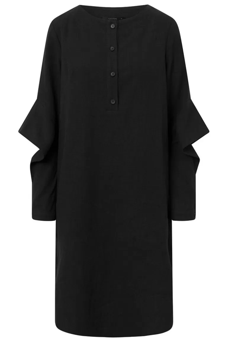 Elsewhere Fashion Imatra Linen Tunic-Black Store