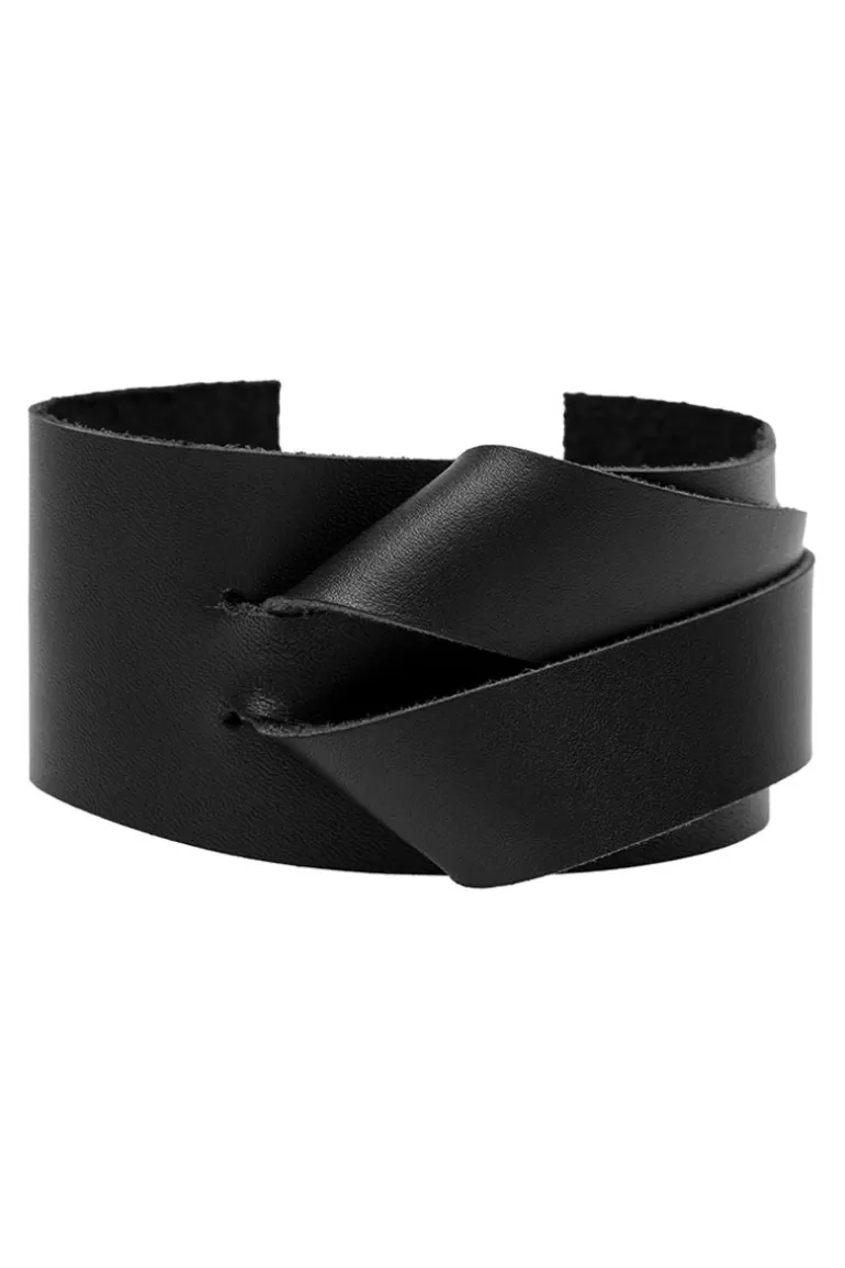 Elsewhere Fashion Leather Bracelet-Black Best