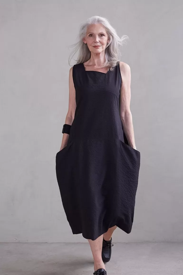 Elsewhere Fashion Libode Dress-Black Cheap