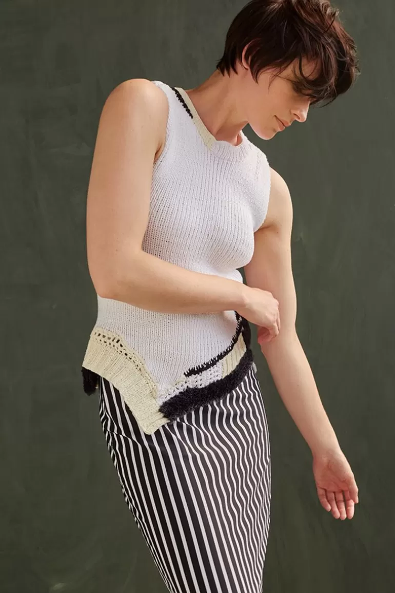 Elsewhere Fashion Loxton Knits-Off-White Sale