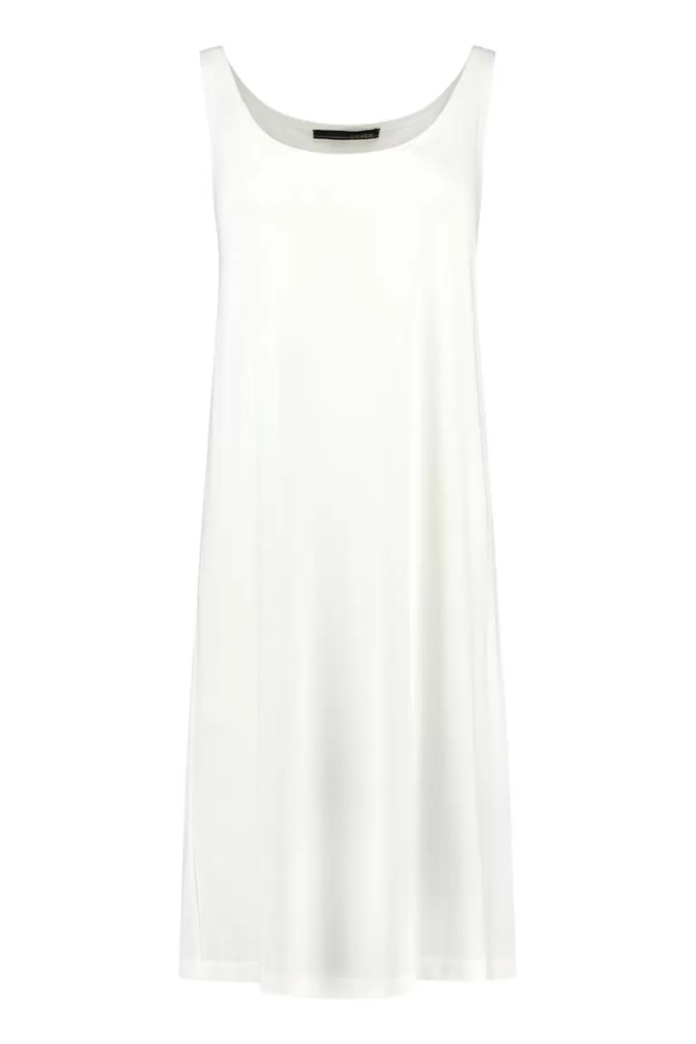 Elsewhere Fashion Lucia Singlet Dress-Offwhite New