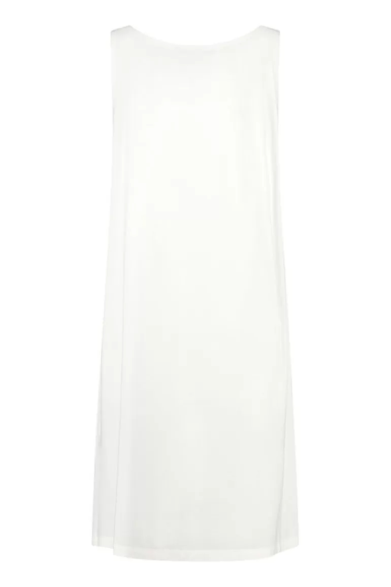 Elsewhere Fashion Lucia Singlet Dress-Offwhite New