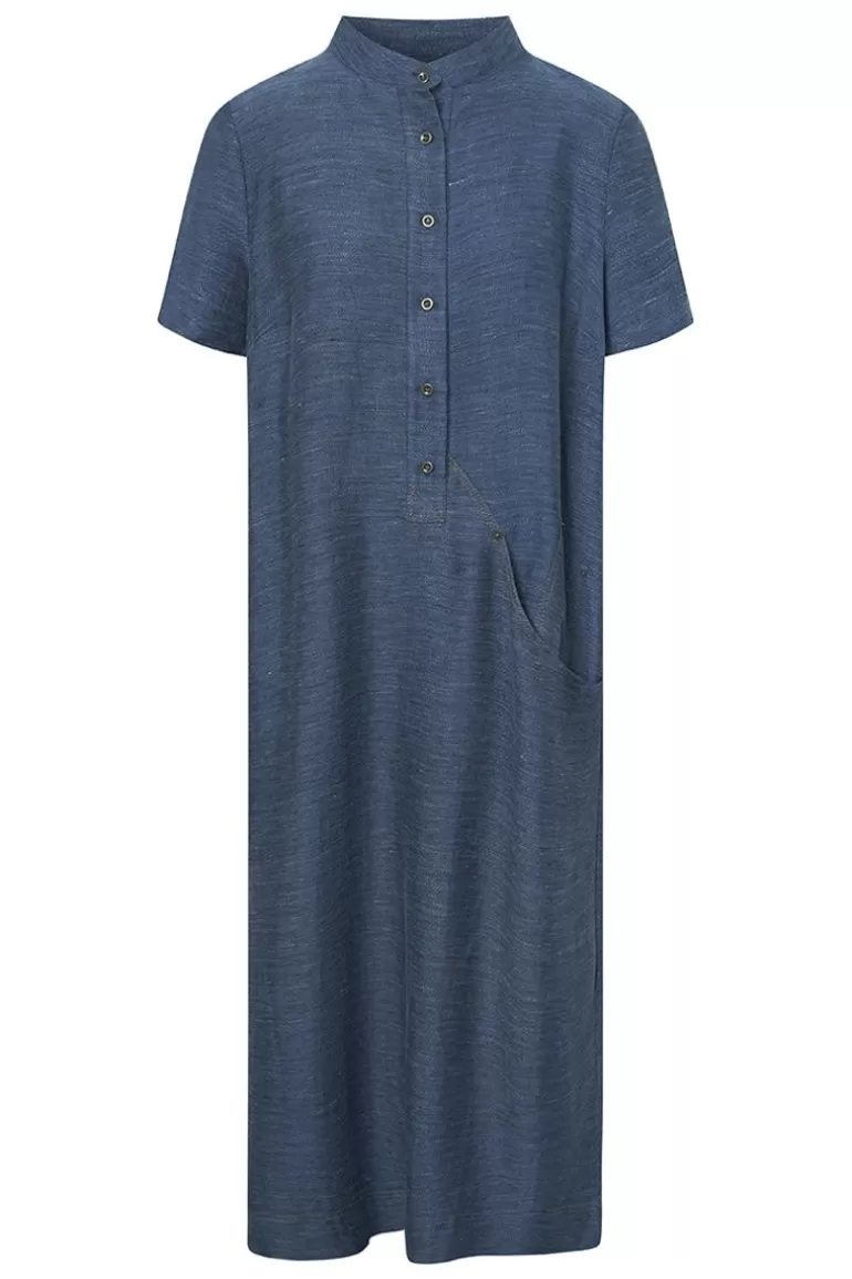 Elsewhere Fashion Mandini Dress-Denim Discount