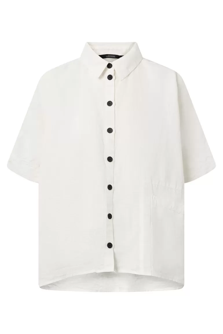 Elsewhere Fashion Marikana Blouse-Off-White Best