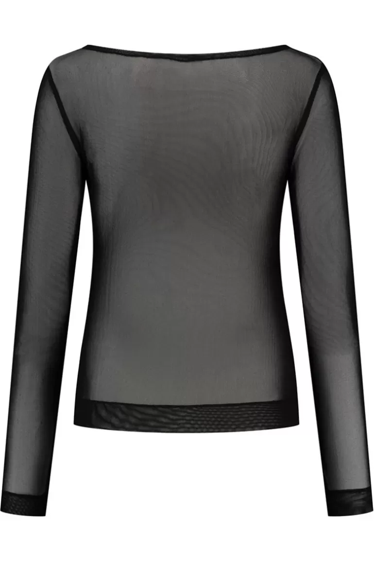 Elsewhere Fashion Nimra Top-Black Shop