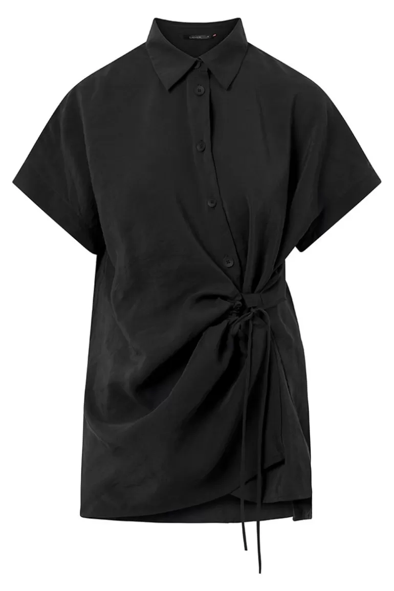 Elsewhere Fashion Parys Blouse-Black Best Sale