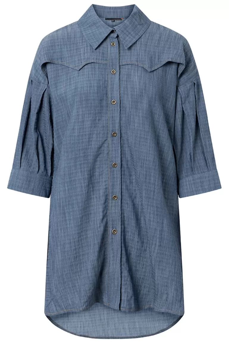 Elsewhere Fashion Reivilo Blouse-Denim Best