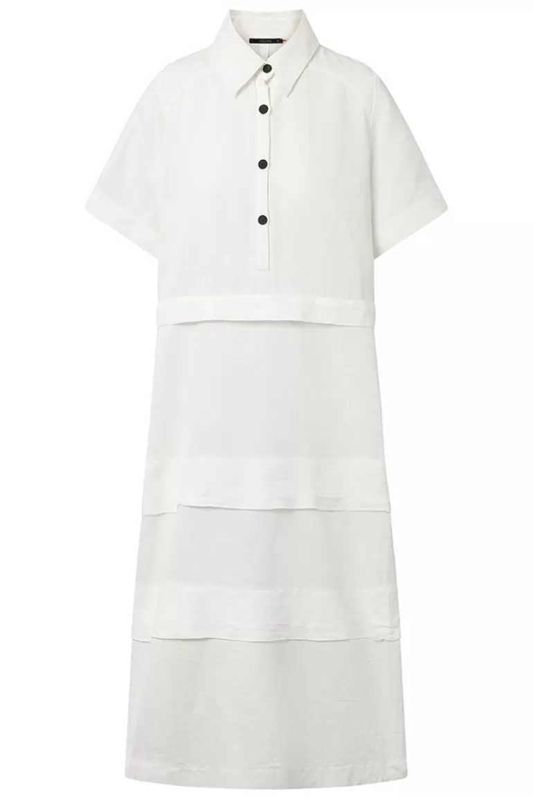 Elsewhere Fashion Sabie Dress-Off-White Discount