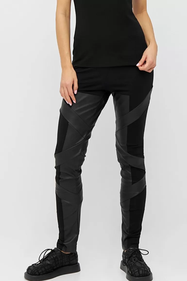 Elsewhere Fashion Senne Tregging-Black Cheap