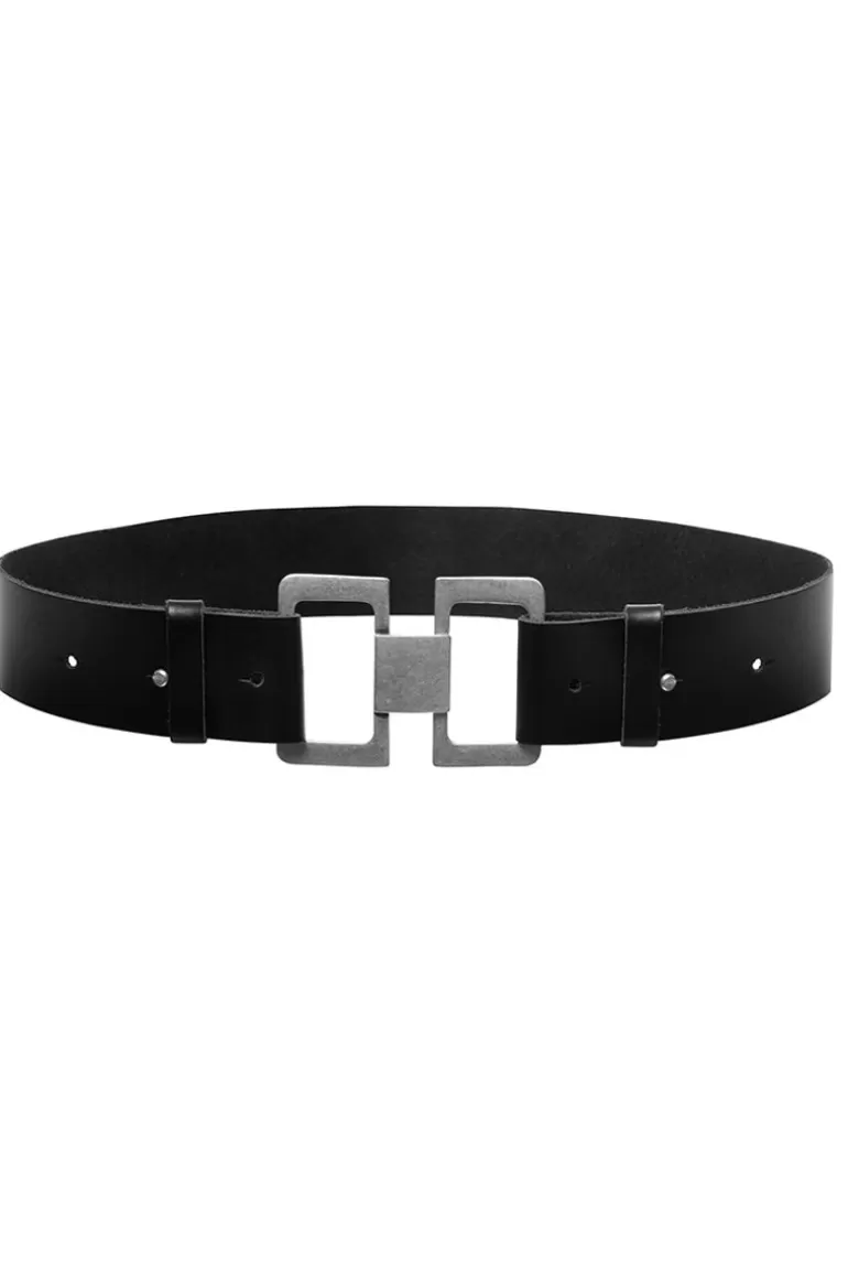 Elsewhere Fashion Serriha Belt-Black Best Sale