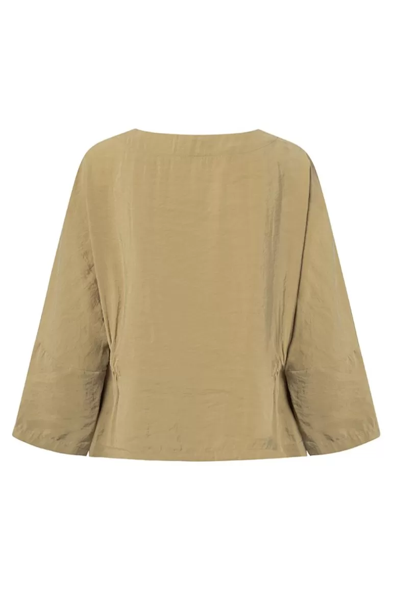 Elsewhere Fashion Sezela Blouse-Golden Cheap