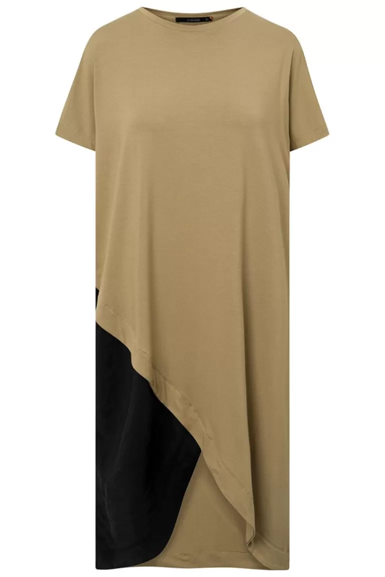 Elsewhere Fashion Sishen Tunic-Golden Sale